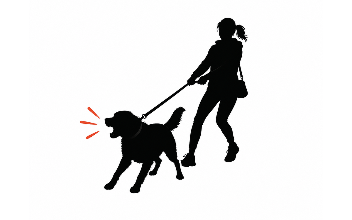 dog barking silhouette 1200x750